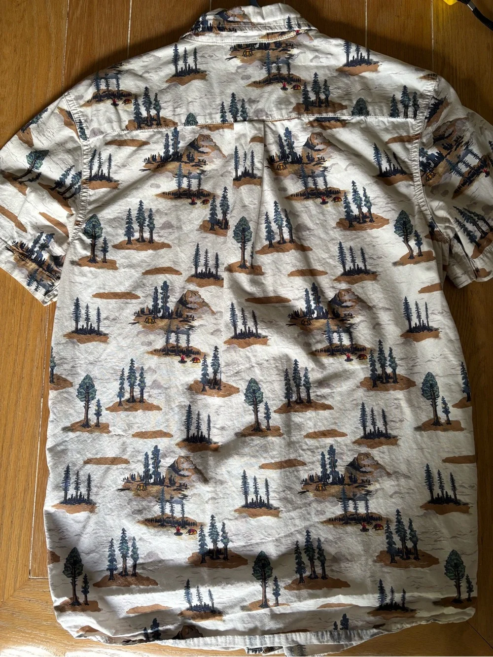 The North Face‎ Short Sleeve Button Up Baytrail camping shirt